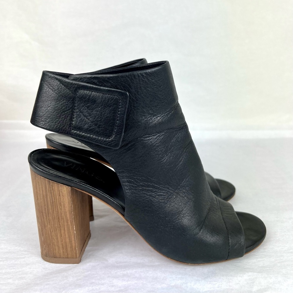 Vinces Addie Open-Toe Back Bootie - image 3